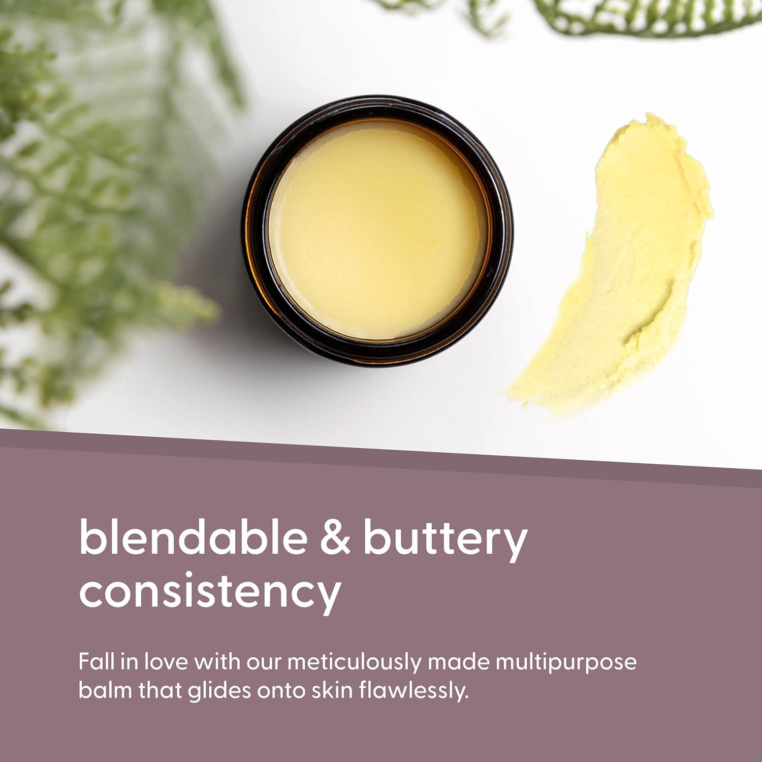 image100 Unscented Grass Fed Beef Tallow for Skin Body and Face Fragrance Free Moisturizing Honey Balm with ColdPressed Olive Oil and Beeswax Suitable For Dry Sensitive ampamp Irritated Skin 2 oz 57g