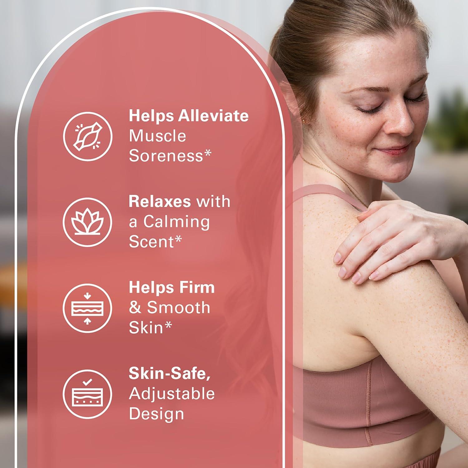 imageArnica Sore Muscle Massage Oil with Collagen Stem Cells and Menthol AntiCellulite Therapy for Full Body FastAbsorbing Multipurpose Treatment 8 fl oz by M3 NaturalsSore Muscle Anti Cellulite Massager