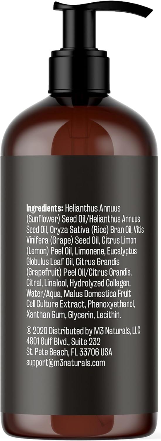 imageArnica Sore Muscle Massage Oil with Collagen Stem Cells and Menthol AntiCellulite Therapy for Full Body FastAbsorbing Multipurpose Treatment 8 fl oz by M3 NaturalsAntiCellulite Oil Brush Kit