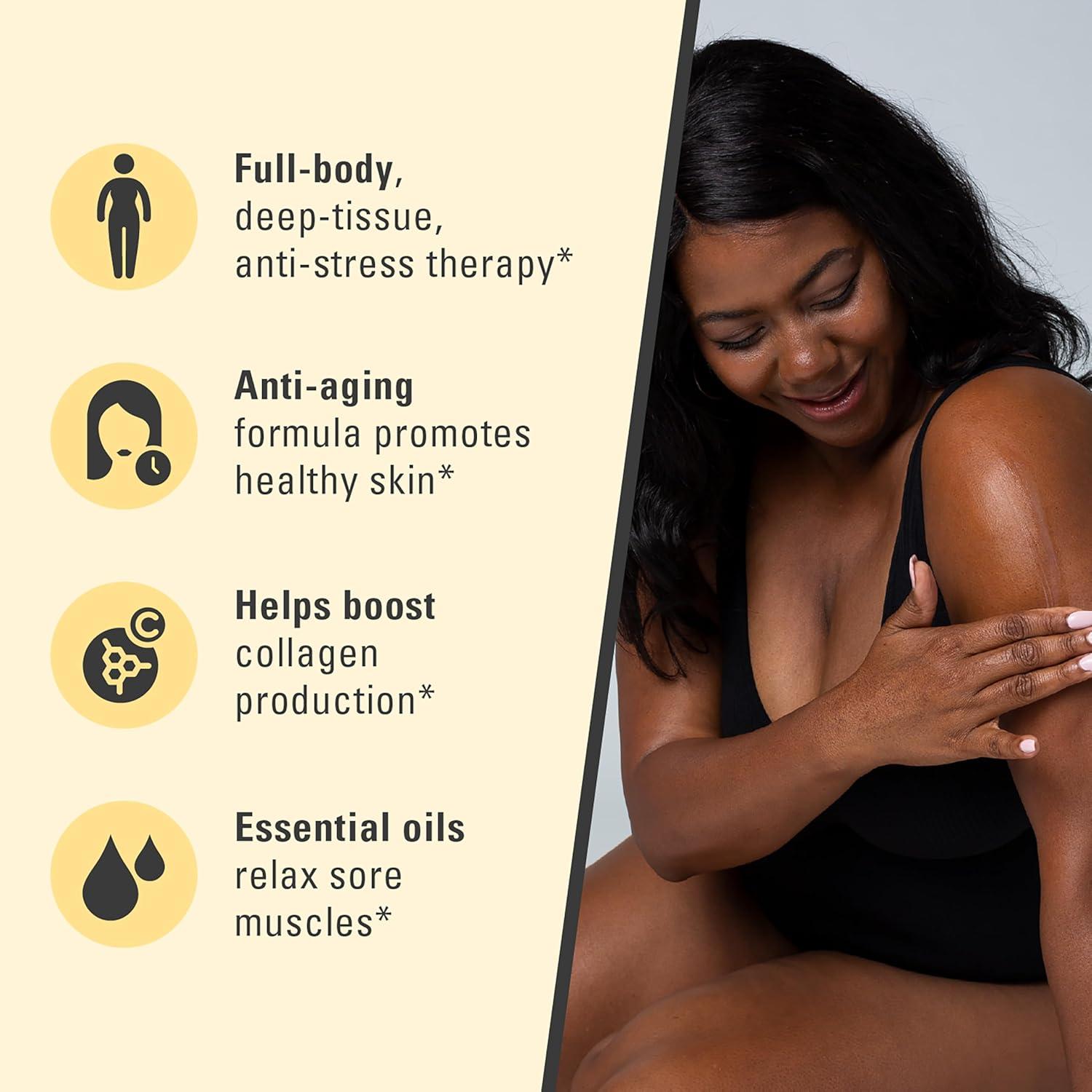 imageArnica Sore Muscle Massage Oil with Collagen Stem Cells and Menthol AntiCellulite Therapy for Full Body FastAbsorbing Multipurpose Treatment 8 fl oz by M3 NaturalsYlang Ylang Ginger 1 Pack