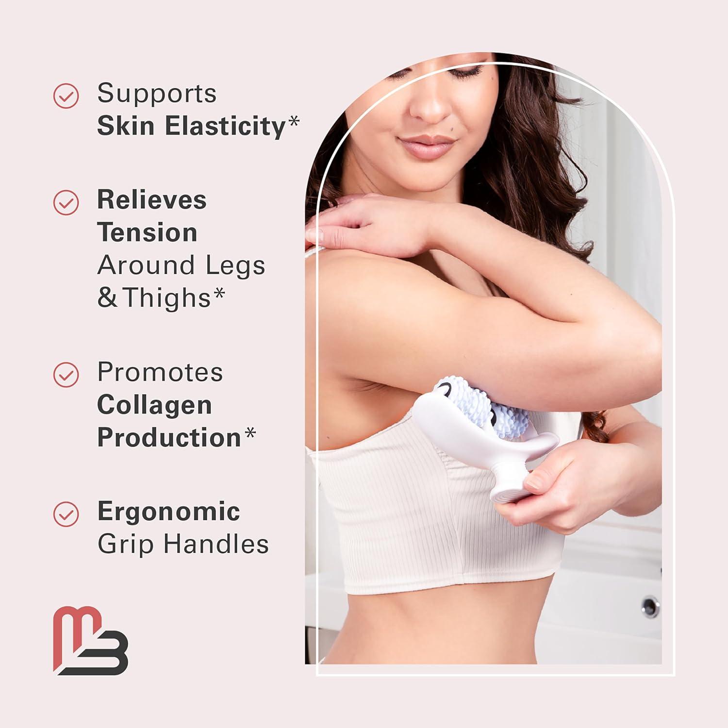 imageArnica Sore Muscle Massage Oil with Collagen Stem Cells and Menthol AntiCellulite Therapy for Full Body FastAbsorbing Multipurpose Treatment 8 fl oz by M3 NaturalsSore Muscle Anti Cellulite Massager