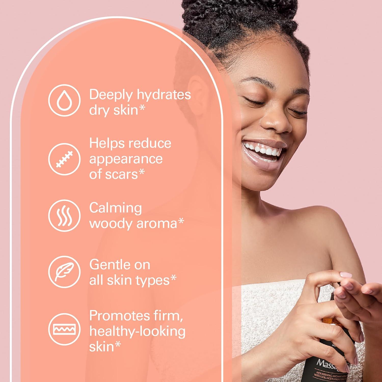 imageArnica Sore Muscle Massage Oil with Collagen Stem Cells and Menthol AntiCellulite Therapy for Full Body FastAbsorbing Multipurpose Treatment 8 fl oz by M3 NaturalsFrankincense Oil