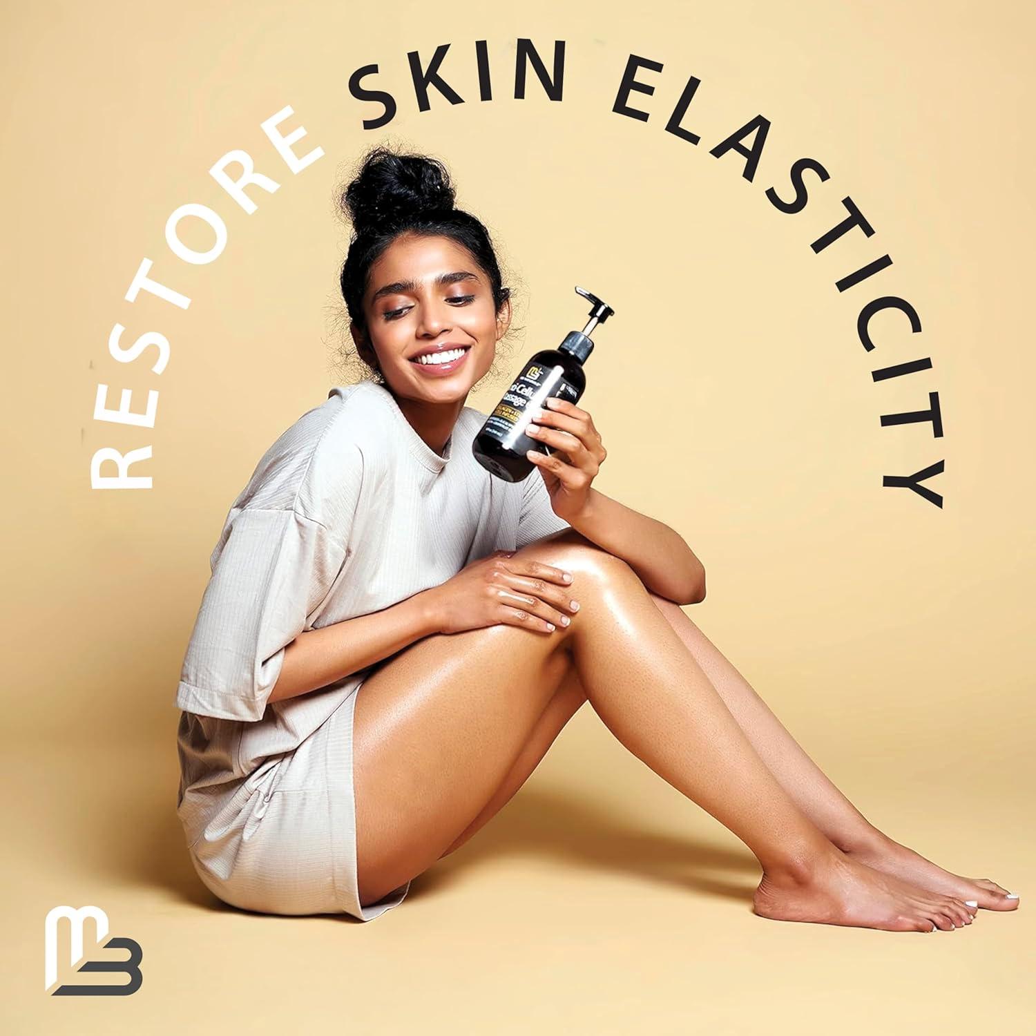 imageArnica Sore Muscle Massage Oil with Collagen Stem Cells and Menthol AntiCellulite Therapy for Full Body FastAbsorbing Multipurpose Treatment 8 fl oz by M3 NaturalsAntiCellulite Oil 16oz Pack of 1