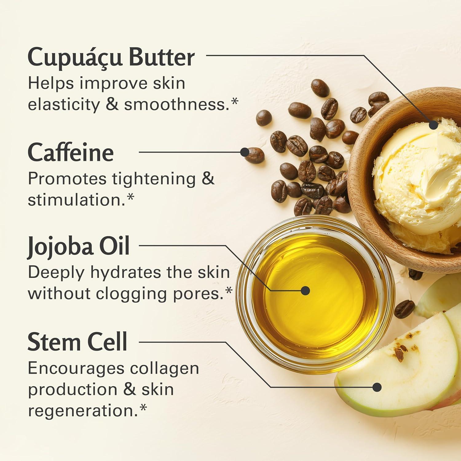 imageBrown Sugar Scrub Face Foot ampamp Body Exfoliator Infused with Collagen and Stem Cell Exfoliating Salt Body Scrub for Toning Skin Cellulite Skin Care 12oz by M3 NaturalsBrazilian Body Scrub