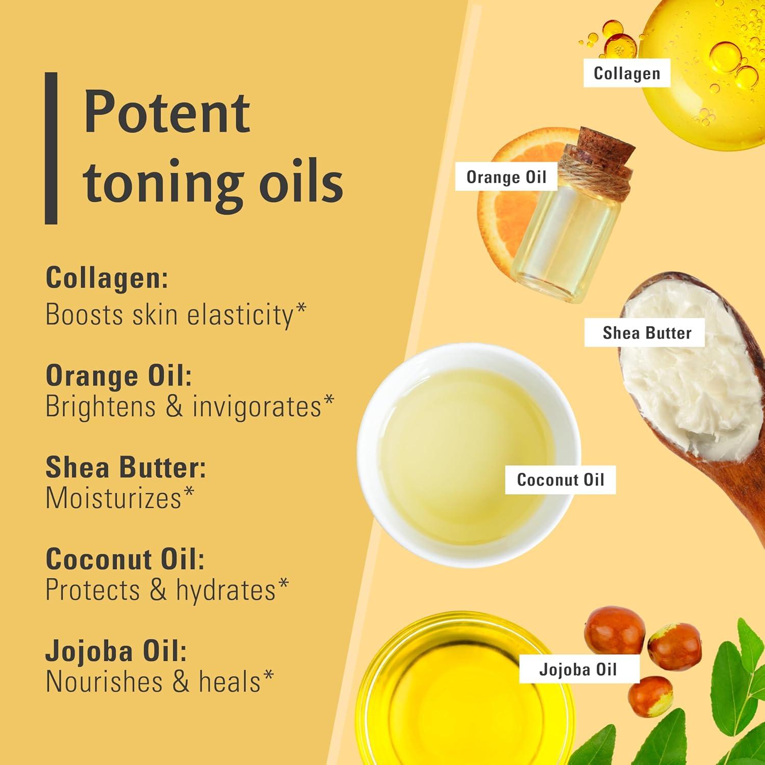 imageBrown Sugar Scrub Face Foot ampamp Body Exfoliator Infused with Collagen and Stem Cell Exfoliating Salt Body Scrub for Toning Skin Cellulite Skin Care 12oz by M3 NaturalsTurmeric Scrub 16oz