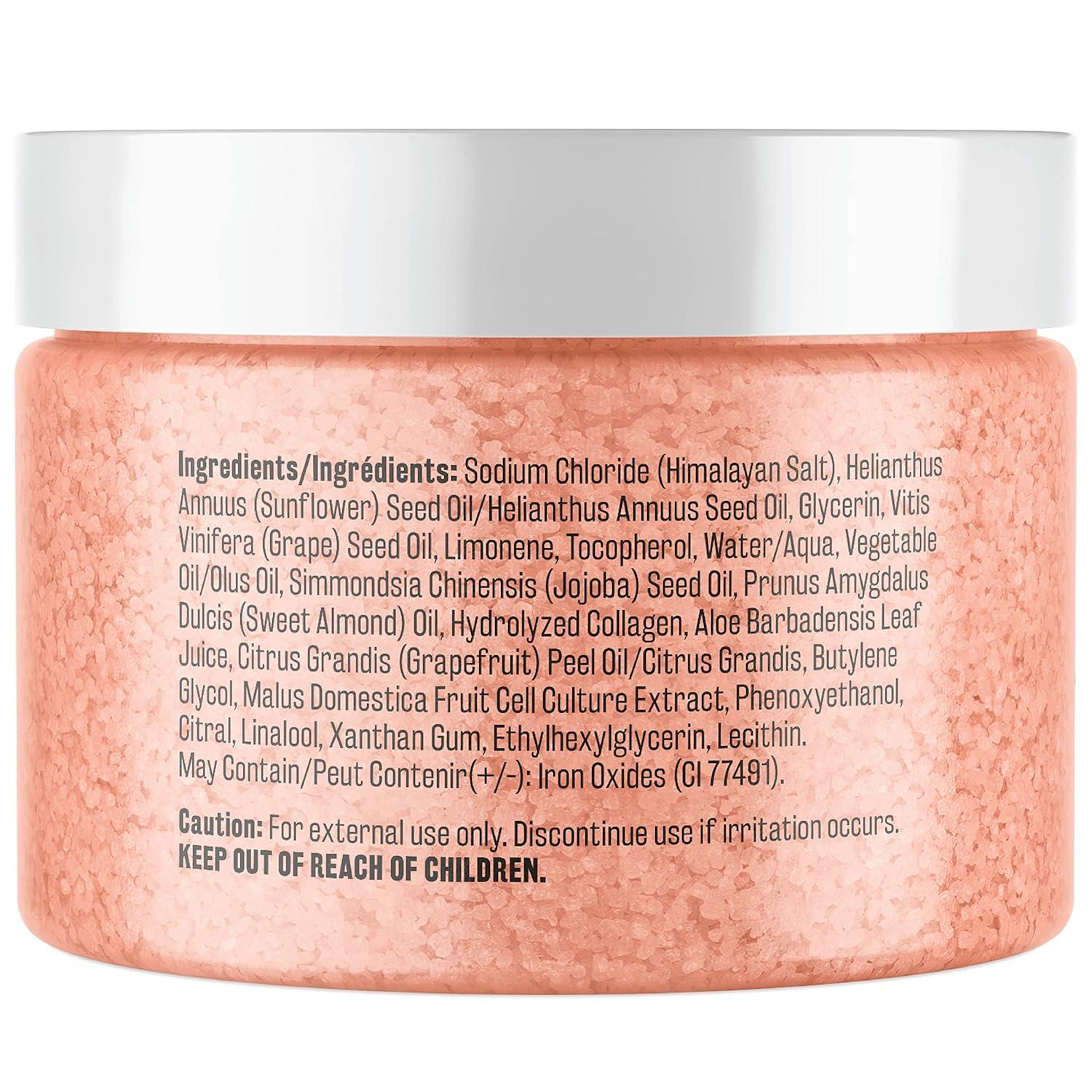 imageBrown Sugar Scrub Face Foot ampamp Body Exfoliator Infused with Collagen and Stem Cell Exfoliating Salt Body Scrub for Toning Skin Cellulite Skin Care 12oz by M3 Naturals1200 Ounce Pack of 2