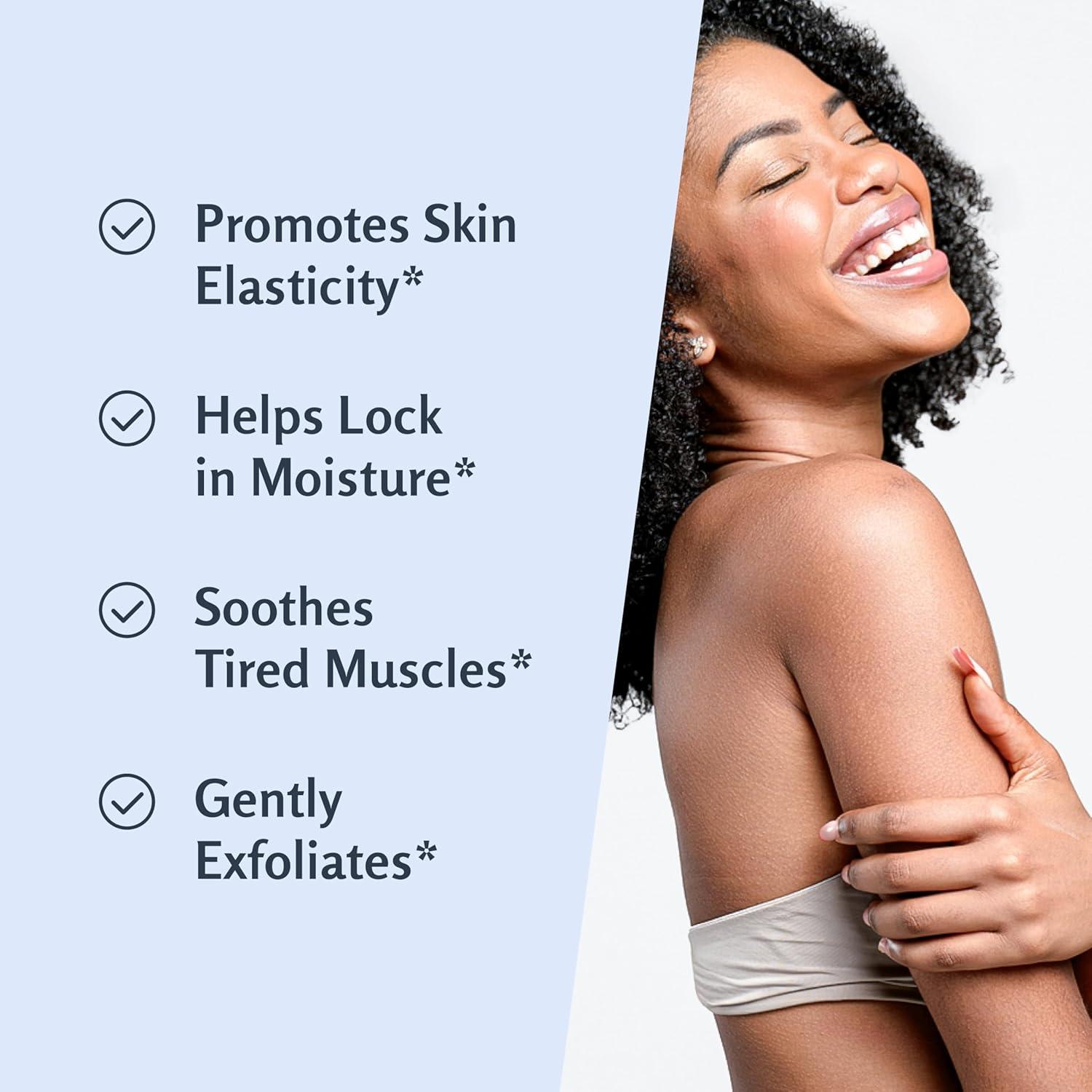 imageBrown Sugar Scrub Face Foot ampamp Body Exfoliator Infused with Collagen and Stem Cell Exfoliating Salt Body Scrub for Toning Skin Cellulite Skin Care 12oz by M3 NaturalsMagnesium Scrub