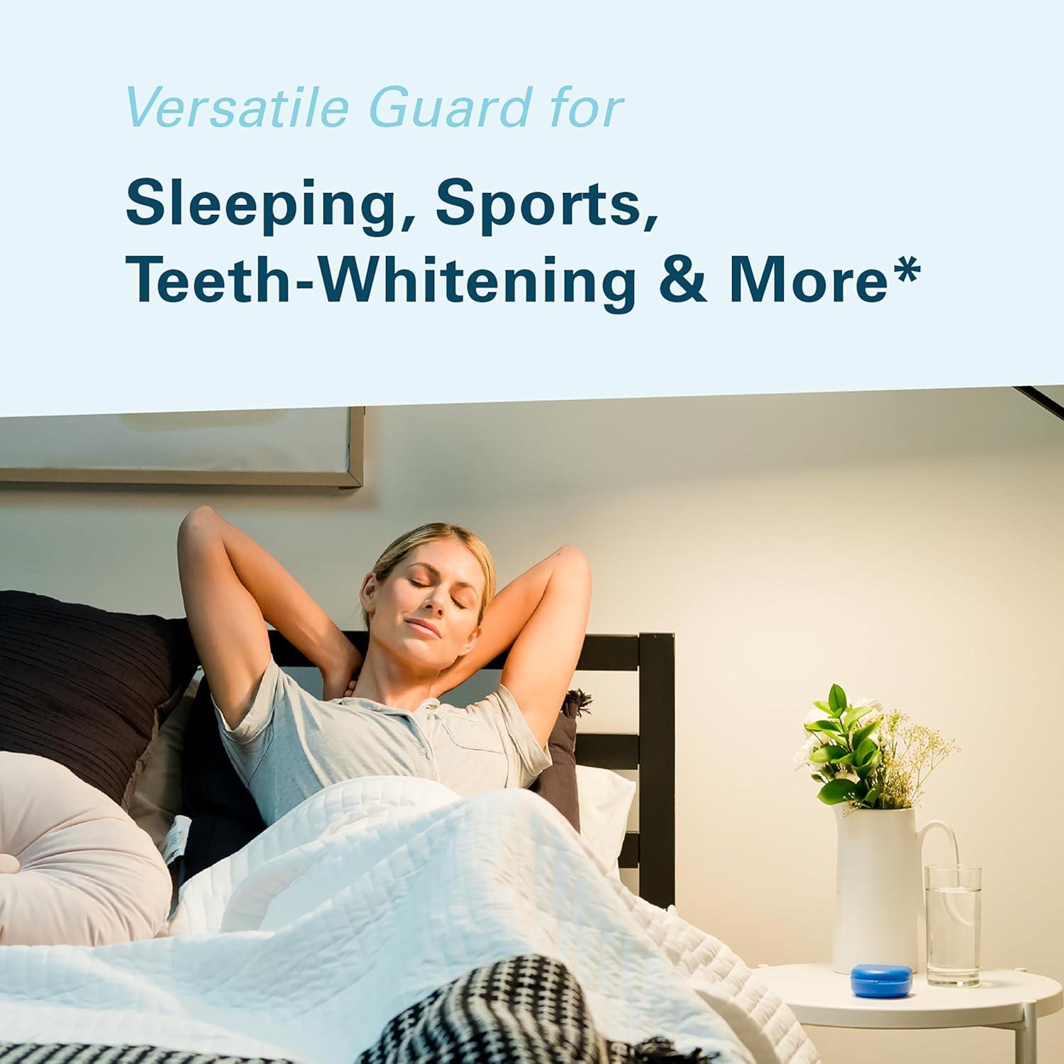 imageDental Mouth Guards for Teeth Grinding ampamp Clenching Custom Fit Nighttime Protection Anti Teeth Grinding Guard for Sleeping for Adults ampamp Kids Includes 4 Total BPA Free Guards ampamp 1 Case by M3 Naturals