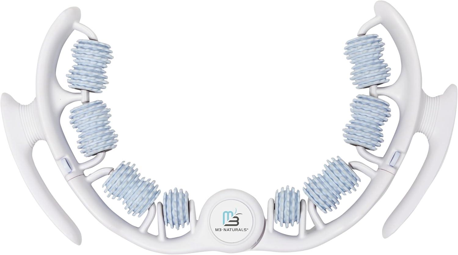 imageM3 Naturals Anti Cellulite Roller ampamp Lymphatic Drainage Massager Fascia Blaster for Contoured ampamp Smoother Skin Tool for Sore Arms Legs Stomach ampamp Buttocks MulticolorMulticolor Anti Cellulite Roller