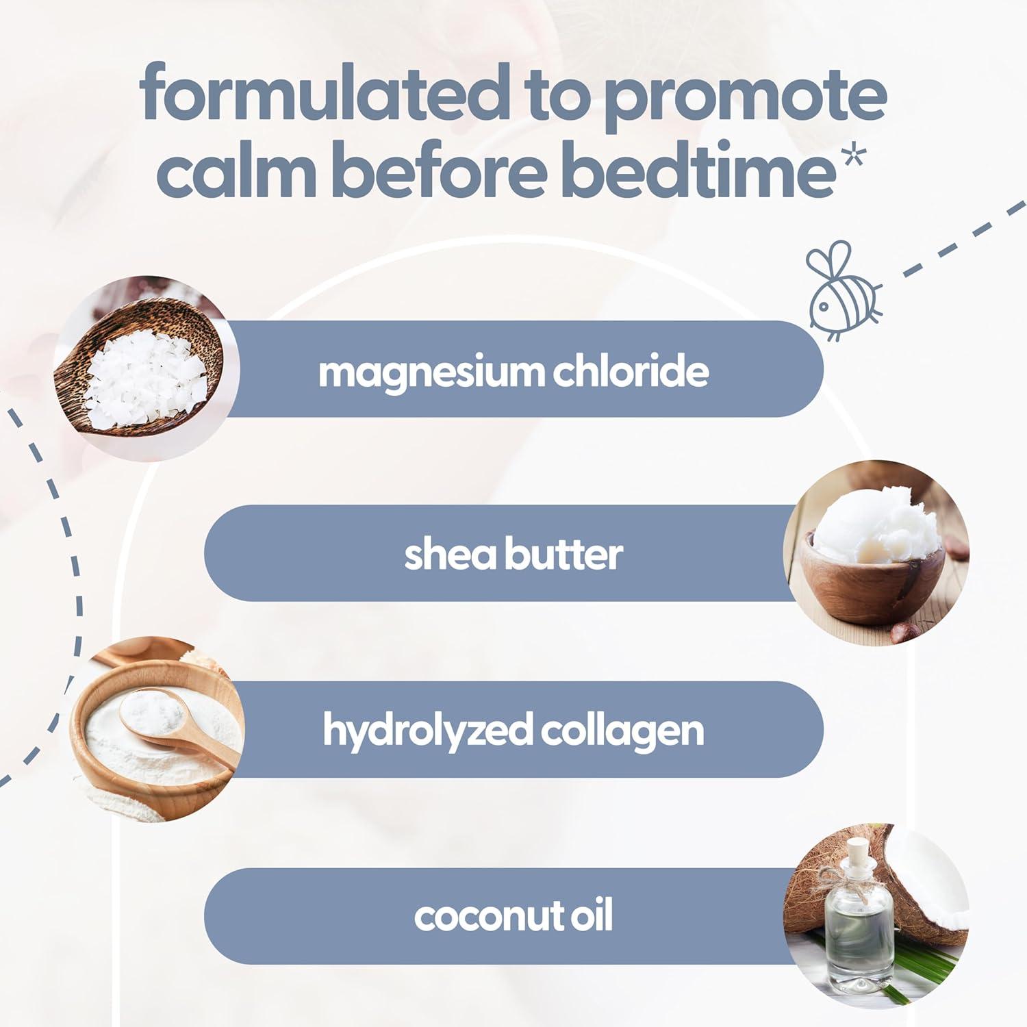 imageM3 Naturals Unscented Magnesium Lotion for Sleep ampamp Leg Cramps Suitable for Sensitive Skin Helps with Muscle Relaxation Soothes Tired Legs ampamp Foot Aches and Supports Restful Nights 8 fl ozUnscented Magnesium Lotion for Kids