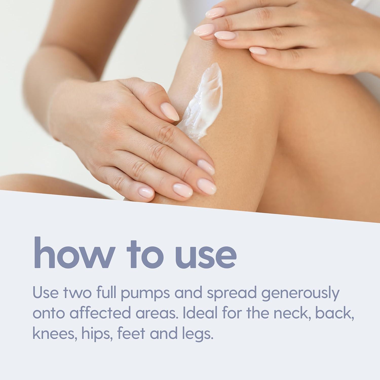 imageM3 Naturals Unscented Magnesium Lotion for Sleep ampamp Leg Cramps Suitable for Sensitive Skin Helps with Muscle Relaxation Soothes Tired Legs ampamp Foot Aches and Supports Restful Nights 8 fl ozLavender Chamomile Magnesium Lotion