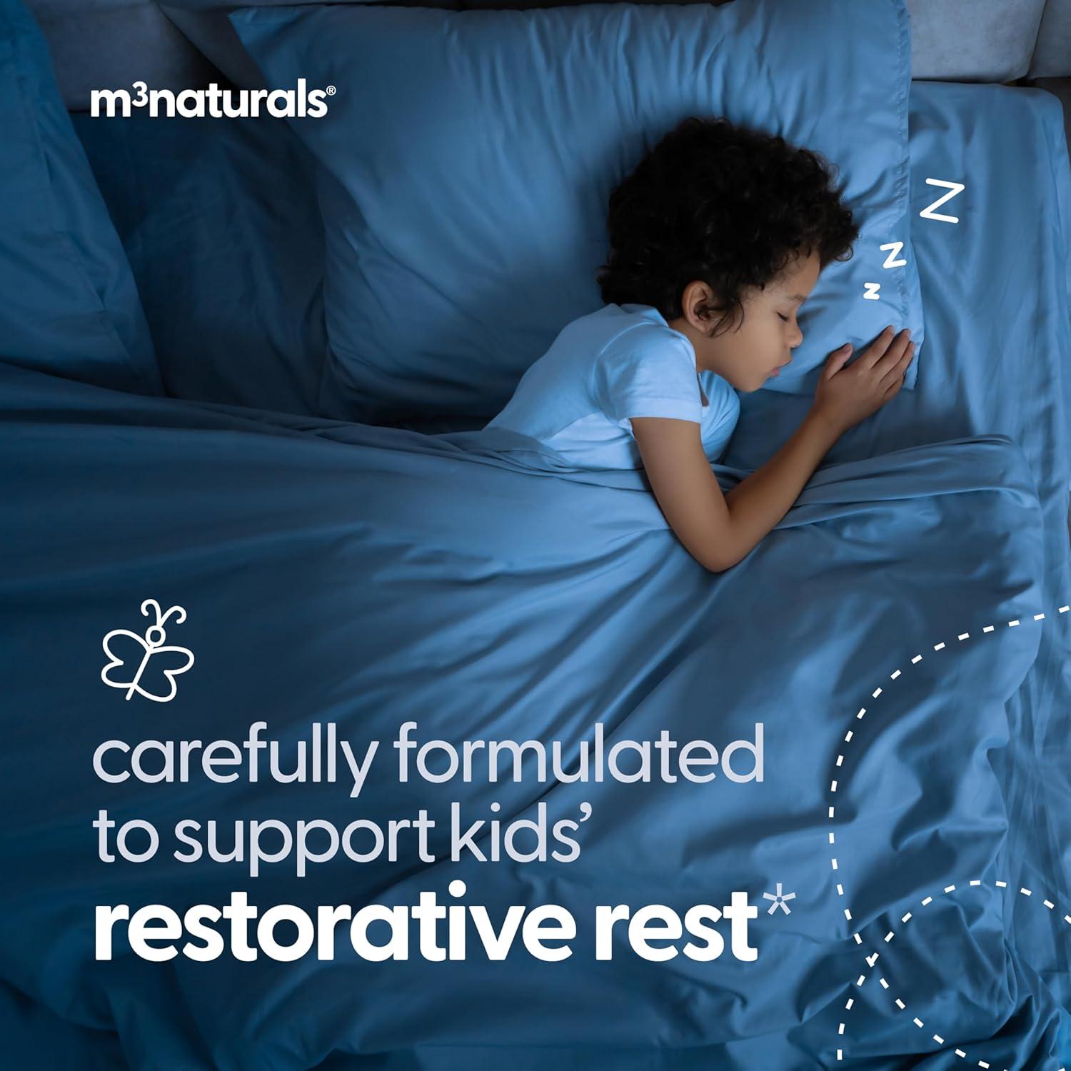 imageM3 Naturals Unscented Magnesium Lotion for Sleep ampamp Leg Cramps Suitable for Sensitive Skin Helps with Muscle Relaxation Soothes Tired Legs ampamp Foot Aches and Supports Restful Nights 8 fl ozUnscented Magnesium Lotion for Kids