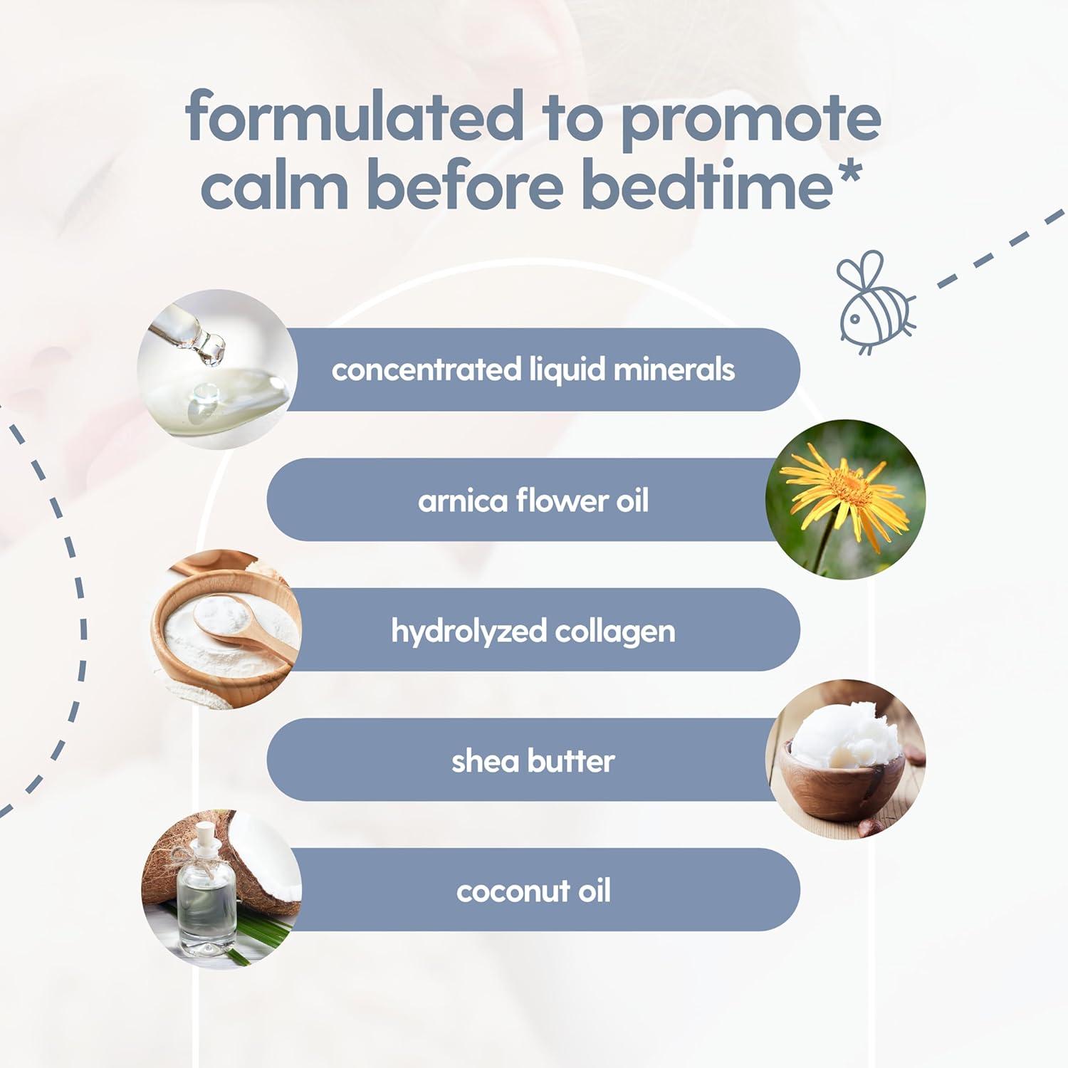 imageM3 Naturals Unscented Magnesium Lotion for Sleep ampamp Leg Cramps Suitable for Sensitive Skin Helps with Muscle Relaxation Soothes Tired Legs ampamp Foot Aches and Supports Restful Nights 8 fl ozSore Muscle Magnesium Lotion for Kids