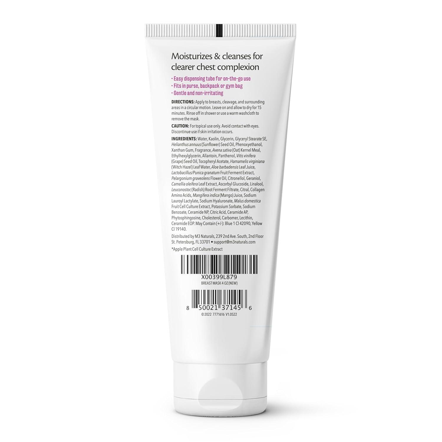 imageMoisturizing Breast Enhancement Cream for Women Firming ampamp Lifting with Collagen and Ceramides Smooths Wrinkles and Dryness for Glowing Skin 4 Fl Oz