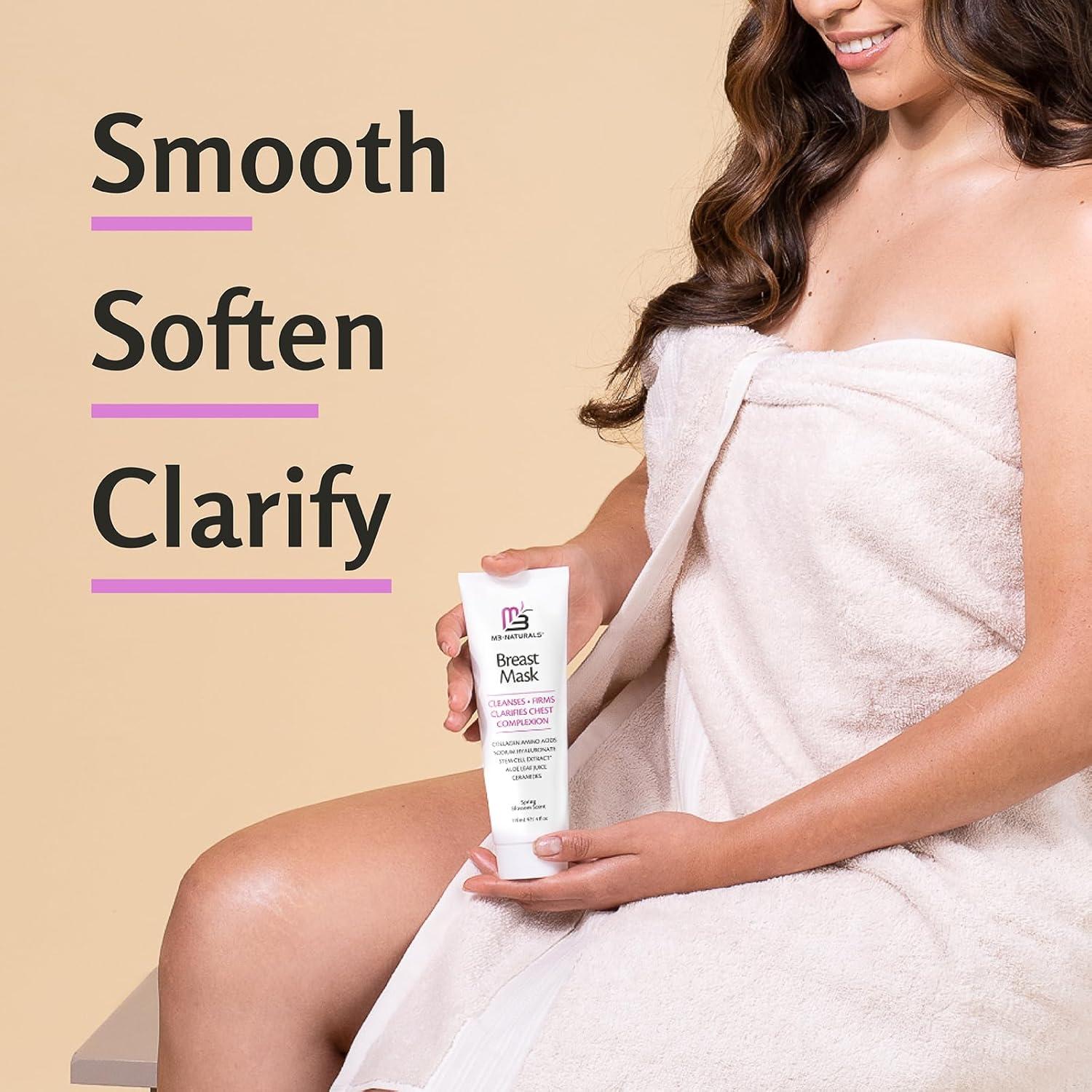 imageMoisturizing Breast Enhancement Cream for Women Firming ampamp Lifting with Collagen and Ceramides Smooths Wrinkles and Dryness for Glowing Skin 4 Fl Oz