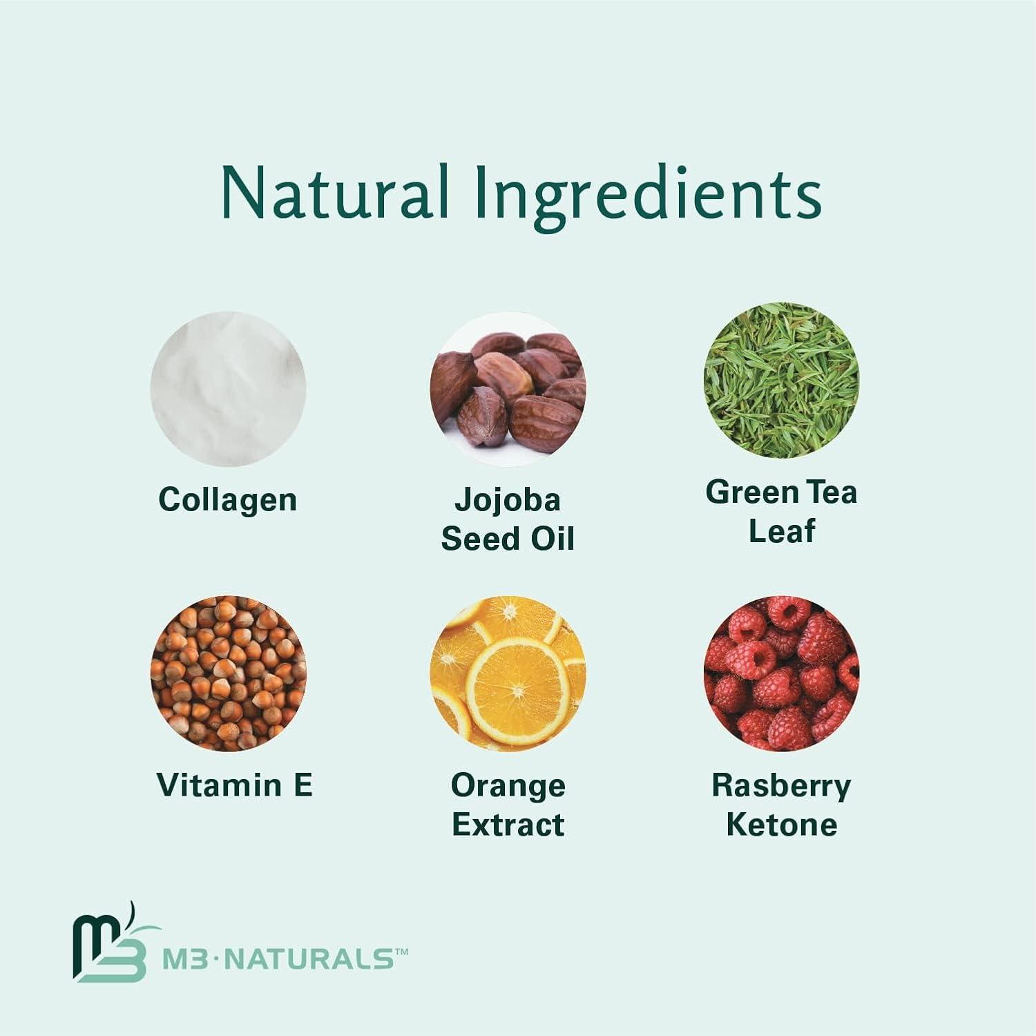 imageStretch Mark Cream Infused with Collagen ampamp Stem Cell Maternity Skincare Oil Removes Stretch Mark Prevention ampamp Scar Remover Lotion Green Tea Extract ampamp Raspberry Ketones 2oz by M3 Naturals