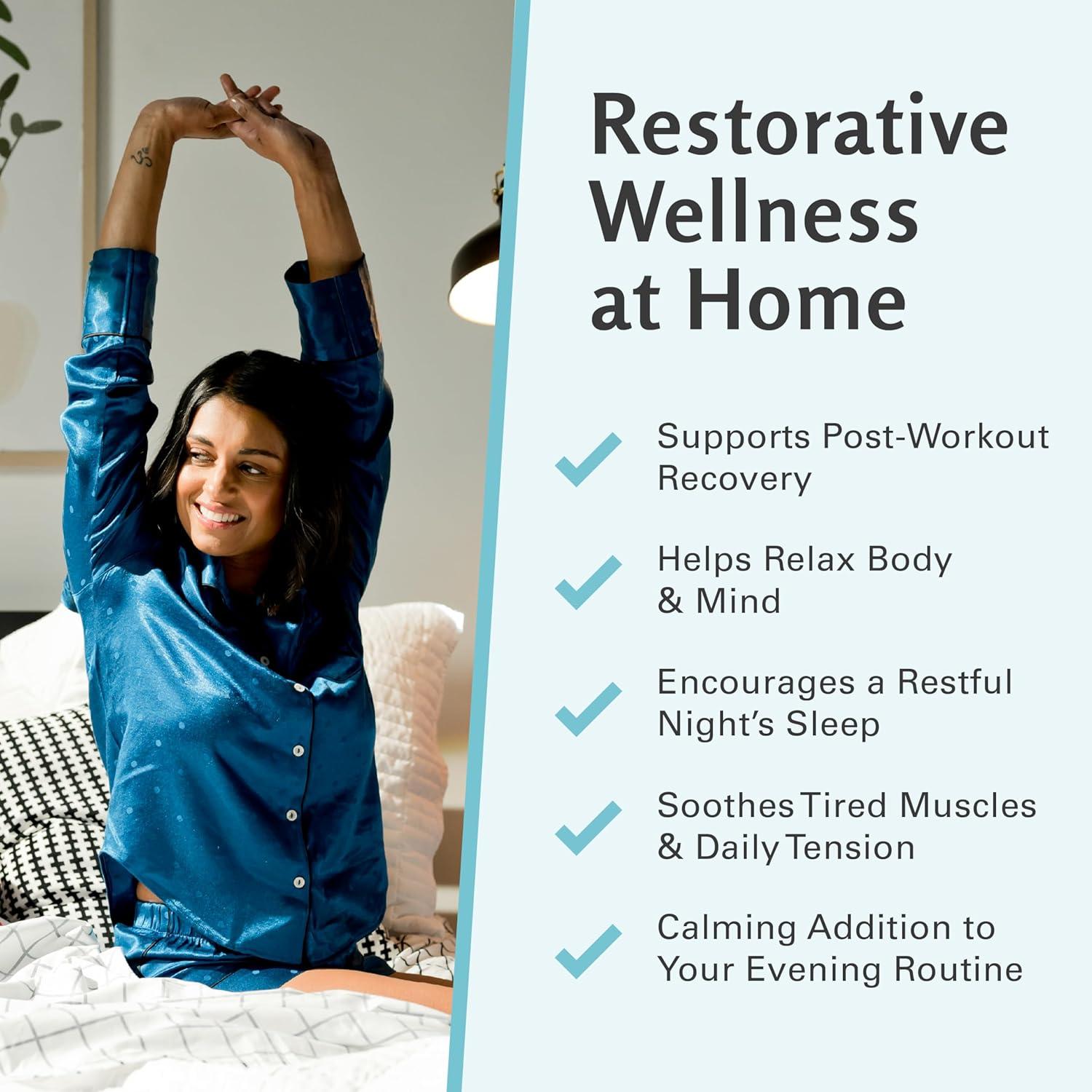 imageTea Tree Oil Foot Soak and Epsom Salts for soaking Foot Spa and Remedy for Athletes Foot Stinky Feet and Foot Soak for Dry Cracked Feet Detox Foot Soak and Tea Tree Oil for Healthy Toenails 16ozMagnesium Foot Body Soak