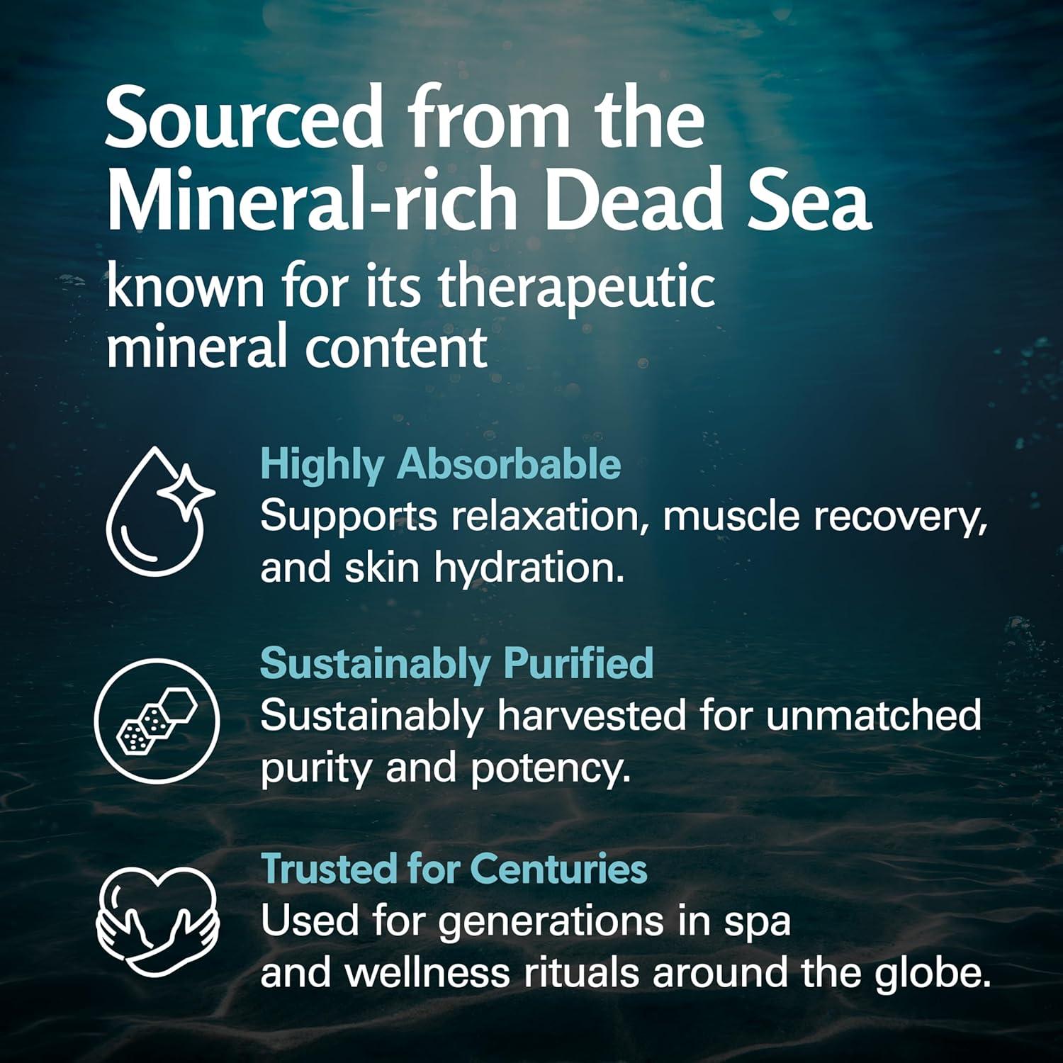 imageTea Tree Oil Foot Soak and Epsom Salts for soaking Foot Spa and Remedy for Athletes Foot Stinky Feet and Foot Soak for Dry Cracked Feet Detox Foot Soak and Tea Tree Oil for Healthy Toenails 16ozMagnesium Foot Body Soak