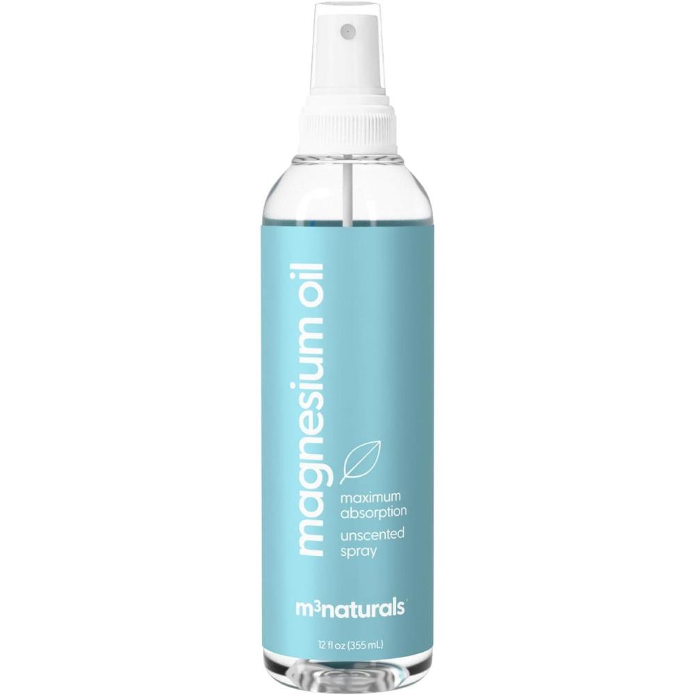 imageMagnesium Spray with Stem Cell Extract Soothes Feet Sore Muscles Joints ampamp Legs Maximum Absorption Formula for Sleep AllergenFree Vegan and FragranceFree 12 FL OZ 355 ML