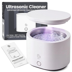 Ultrasonic Retainer Cleaner Machine, 42kHz UV Light, 360 Deep Clean by M3(Retainer Cleaner Machine)